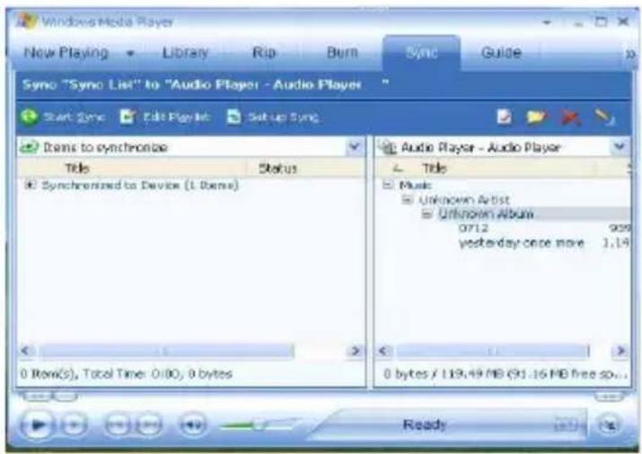 AIRIS N0060 - Nota: Hay 2 caminos para insertar el modo MTP en tu Mp3 - 7