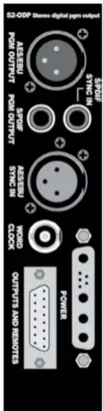 Sonifex S2-CSE - S2-ODPF/S2-ODP DIGITAL OUTPUT PGM CHANNEL WITH & WITHOUT MASTER FADER (VERSION2) - 3