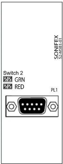 Sonifex S2-CSE - Female Switch Panel Switch Panel D-Type Connection Connection - 2