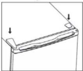Infiniton CL-42L5NET - Change of door direction - 6