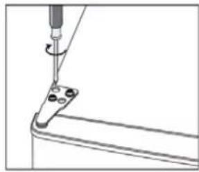 Infiniton CL-42L5NET - Change of door direction - 5