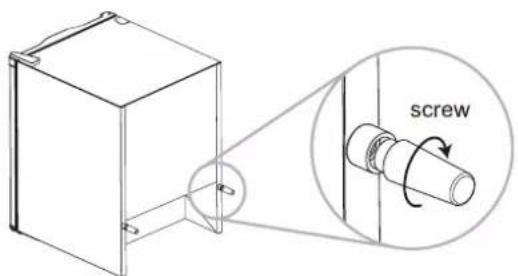 Infiniton CL-42L5NET - Mudança de direção da porta - 3