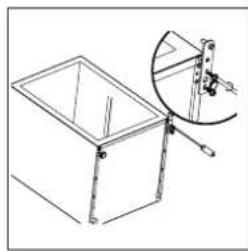 Infiniton CL-42L5NET - Change of door direction - 2