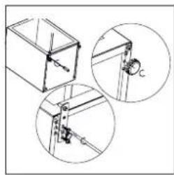 Infiniton CL-42L5NET - Change of door direction - 4