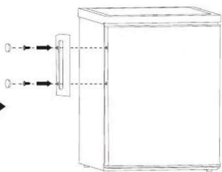 Infiniton CL-42L5NET - Change of door direction - 9