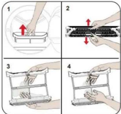DANBY DDY040D4WDB - Cleaning the Lint Filter - 1