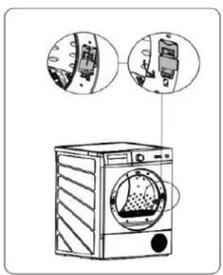 DANBY DDY040D4WDB - INSTRUCTIONS POUR INVERSION DE LA PORTE - 5