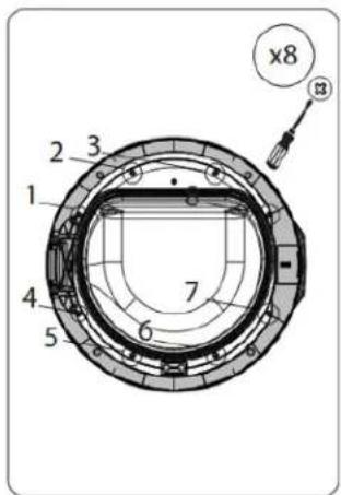 DANBY DDY040D4WDB - DOOR REVERSAL - 8