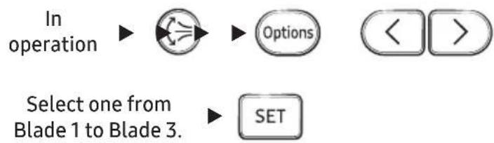 SAMSUNG AR-EH04T - Controlling the air flow direction individually - 1