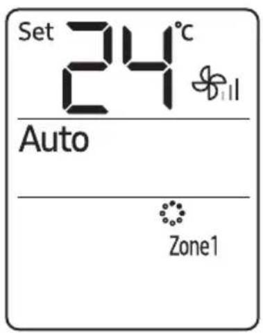 Set 24°C Auto Zone1