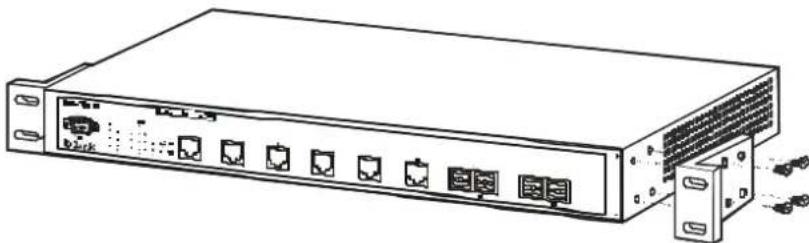 D-LINK DGS-3308TG - Rack Installation - 1