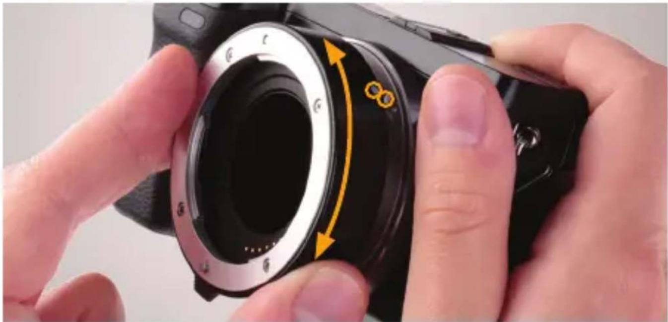 Vello EXT-CD - MOUNTING THE EXTENSION TUBES - 1