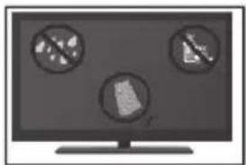 Computer monitor displaying three circular icons with Chinese text, including 'No Disks' and a document symbol.