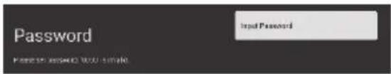 Password Input Password POME TO ASSURED YOU - SIGNING