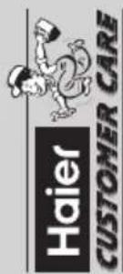 Haier CUSTOMER CARE