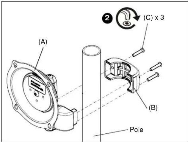 (A) (C) x 3 (B) Pole