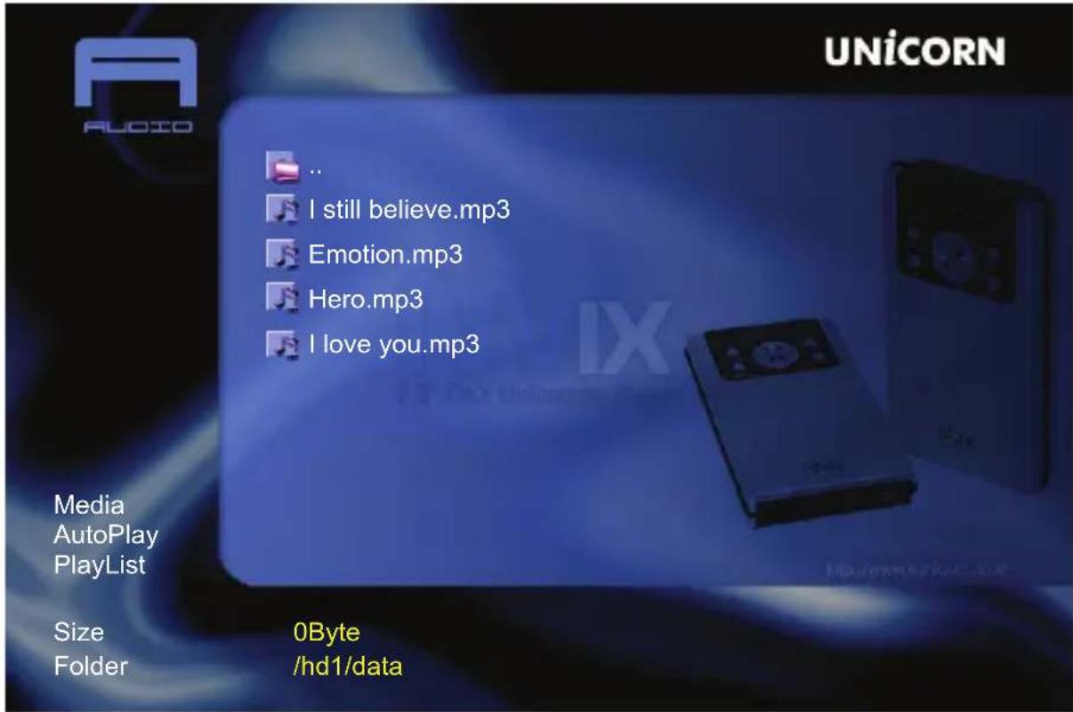 UNICORN I still believe.mp3 Emotion.mp3 Hero.mp3 I love you.mp3 Media AutoPlay PlayList Size Folder 0Byte /hd1/data