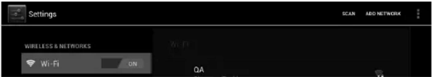 Trevi TAB 8 3G V4 - Attivazione/disattivazione Wi-Fi: - 1