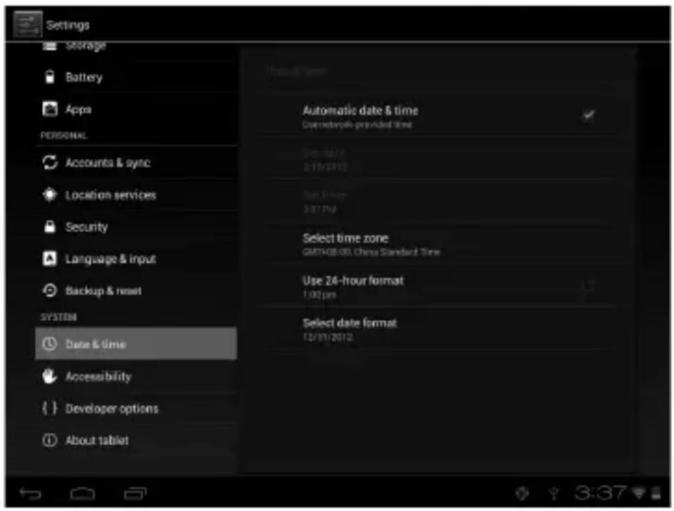 Trevi TAB 8 3G V4 - IMPOSTAZIONI - 3