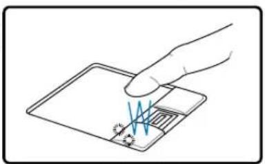 ASUS N20A-2P006E - Ilustraciones del uso del Touchpad - 3