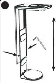BakkerElkhuizen Universal QC - QuickClick CPU Holder - 4