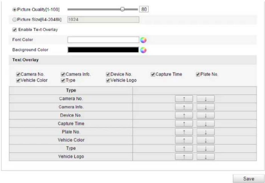 Hikvision DS-2CD2F42FWD-I(4MM) - ◆ Configuring the Upload Picture - 1