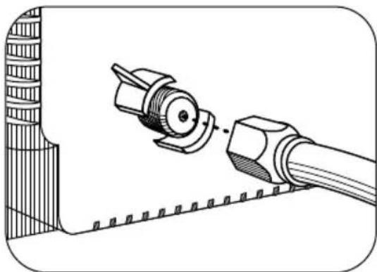 DAEWOO CM27101S - Connecting a cable system - 1