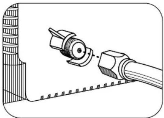 DAEWOO CM27101S - Connecting an Antenna - 1