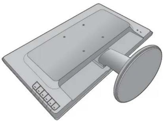 BENQ GW2260E - Attach the monitor base. - 8