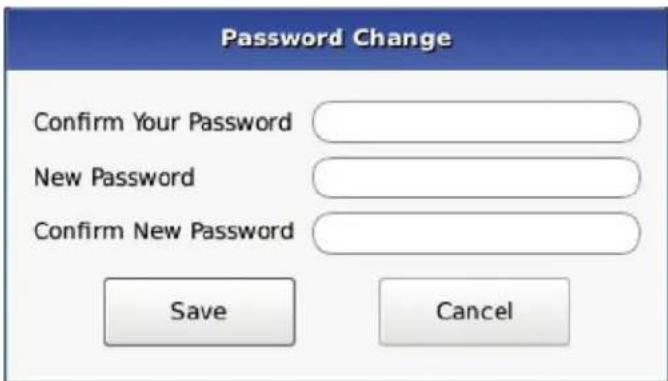 Password Change Confirm Your Password New Password Confirm New Password Save Cancel