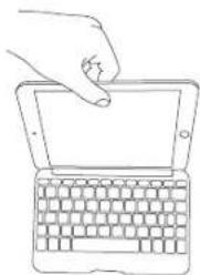Zagg IM2ZKF-WWB - INSERTING/REMOVING YOUR iPAD® - 2