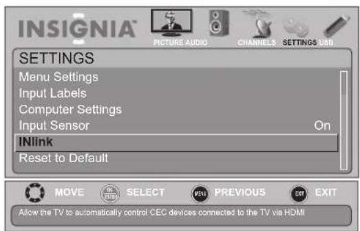 INSIGNIA NS-19E450WA11 - To turn Device Auto Power Off on or off: - 2