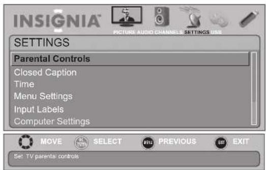 INSIGNIA NS-19E450WA11 - To turn closed captioning on or off: - 2