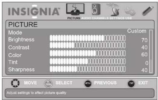 INSIGNIA NS-19E450WA11 - To turn closed captioning on or off: - 1