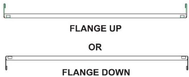 FLANGE UP OR FLANGE DOWN