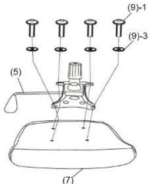 Techly ICA-CT 028BK - Assembling Instruction ICA-CT 028BK - 6