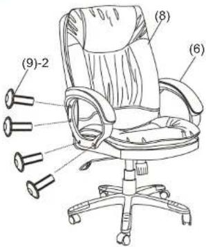Techly ICA-CT 028BK - Assembling Instruction ICA-CT 028BK - 8