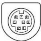 SANYO PLC-WXU30K - SERVICE PORT CONNECTOR - 1
