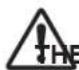 SANYO PLC-WXU30K - CAUTION - 1