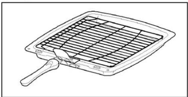 Tricity Bendix SIE532BU - THE GRILL PAN AND HANDLE - 2
