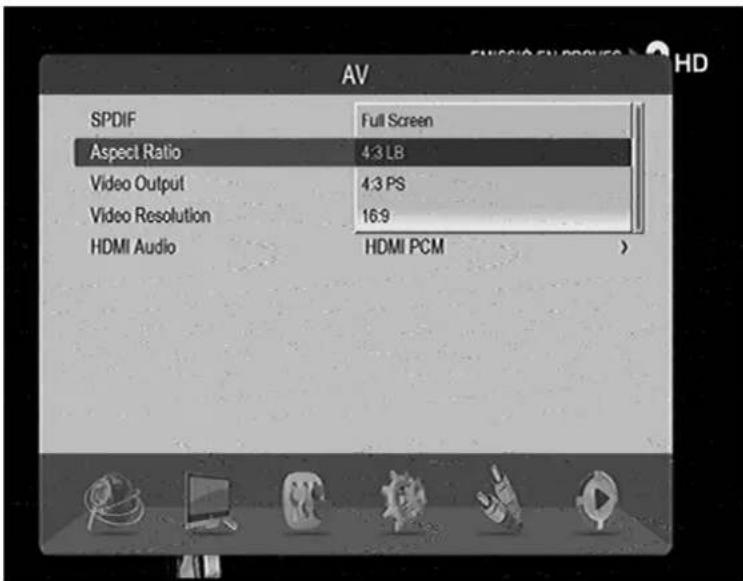 GoGen DVB 116 T2PVR - Poměr stran - 1