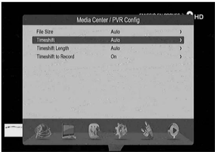 GoGen DVB 116 T2PVR - PVR-Einstellung - 1