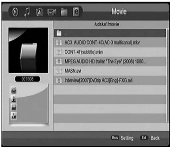 GoGen DVB 116 T2PVR - 2) Film - 1