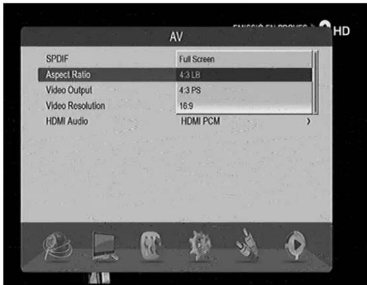 GoGen DVB 116 T2PVR - Bildformat - 1