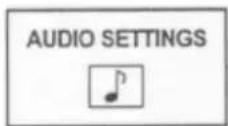 HITACHI 60SX12B - AUDIO SETTINGS - 1