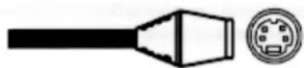 HITACHI 60SX12B - 300-Ohm Twin Lead Connector "F" Type 75-Ohm Coaxial Antenna Connector - 2