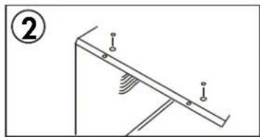 DANBY DAC250BGUWDB - Install the chassis into the cabinet - 2