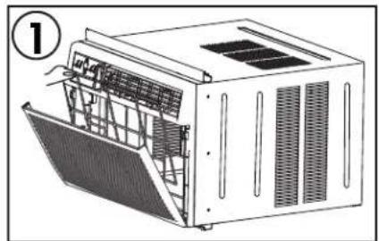 DANBY DAC250BGUWDB - Retrait du châssis de l'armoire - 1