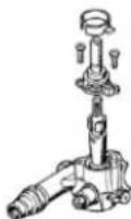 Summit GC443BGL - Greasing the taps (See Fig. 16) - 5