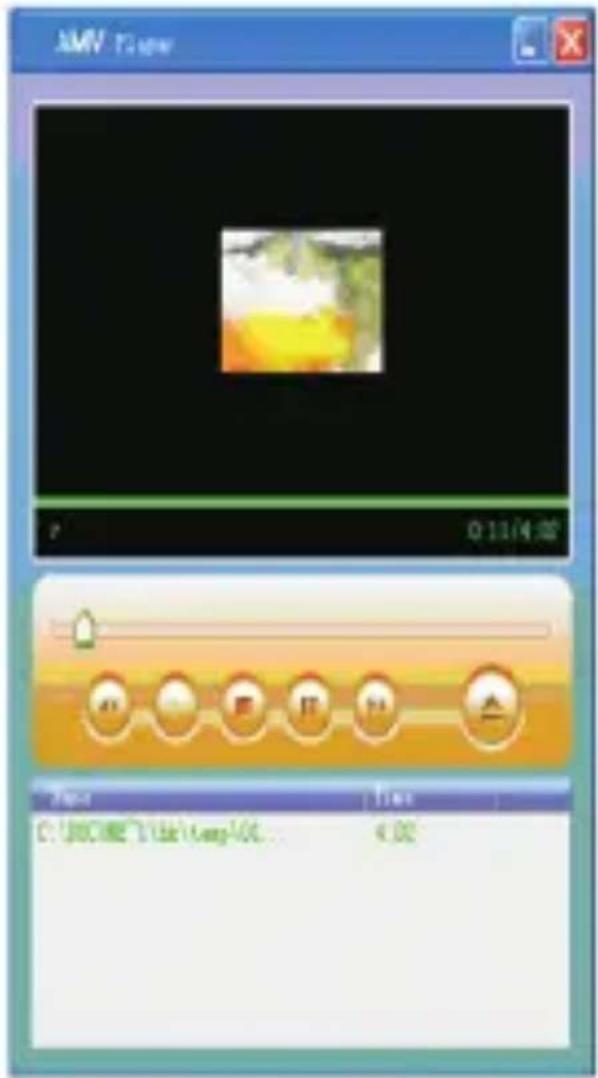 MAJESTIC SDA-1671R - How to transfer the movie file to AMV - 4